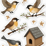 Nature & Outdoors - Sticker Sheet v3